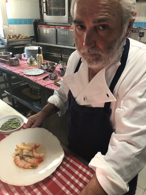 Le gamberoni de San Remo façon Bruno Cirino