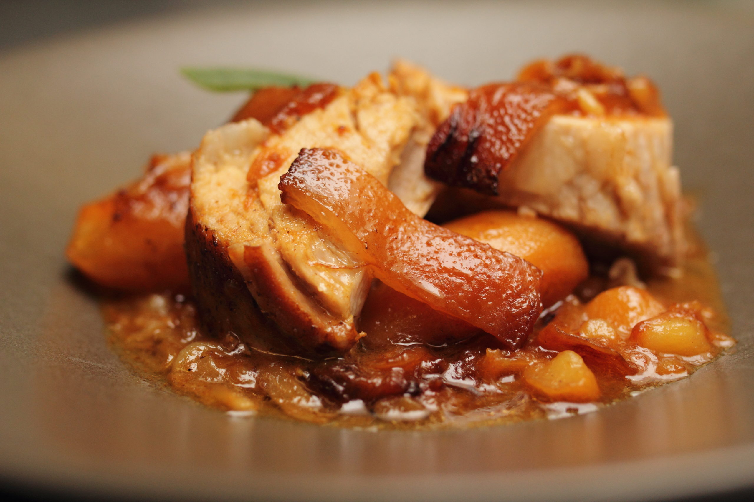 La Caghuse picarde avec ses pommes de terre Pompadour, la recette que vous propose Éric Boutté. (ÉRIC BOUTTÉ)