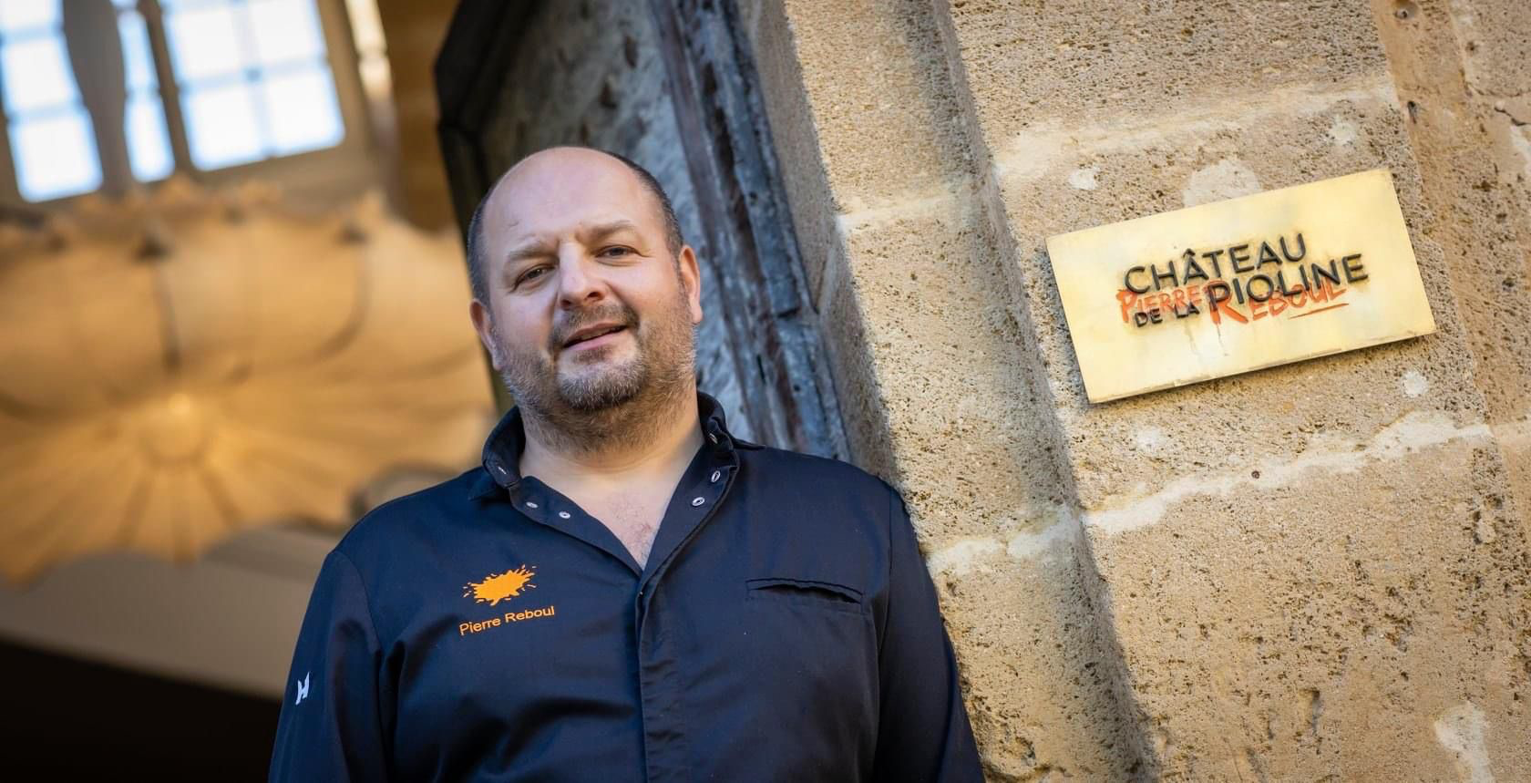 Pierre Reboul, chef étoilé pour une cuisine "créative et récréative" au Château de la Pioline, aux portes d'Aix-en-Provence. (CHATEAU DE LA PIOLINE)